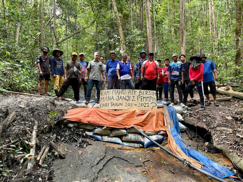 Big promises, but drinking source still muddy water: Sandakan villagers