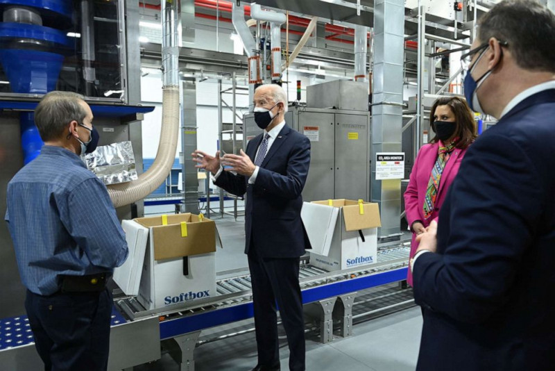 Biden reassures Americans Covid-19 vaccines are safe