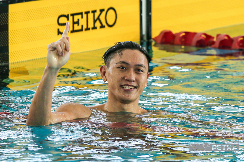 Terence comes out on top to beat national swimmer Bryan in Sukma
