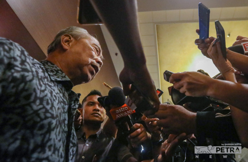 Agong wanted unity govt, we said no: Muhyiddin 