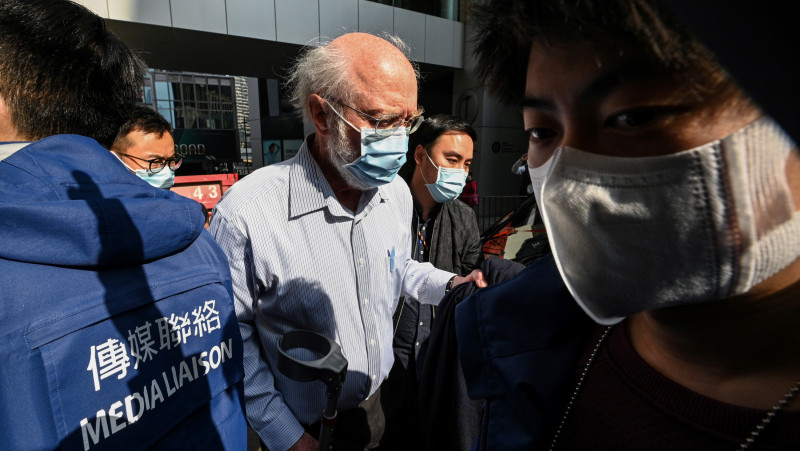 American arrested in HK on security charge