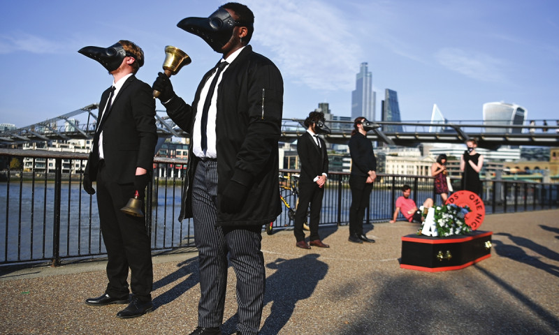 London's music goes underground to beat lockdown blues