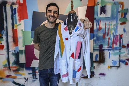 Doctors' coats turned into Covid-fighting art in Panama