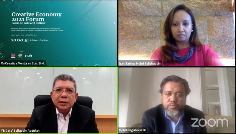Creative Economy 2021 Forum fosters sustainable and resilient creative economy 