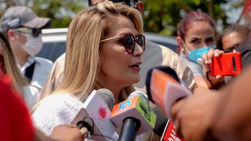 Bolivia parliament recommends charges against ex-interim president