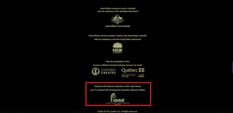 Was premiere of latest season of Mandalorian funded by Finas?