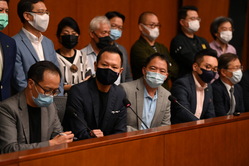 HK pro-democracy lawmakers threaten ‘en masse’ resignation