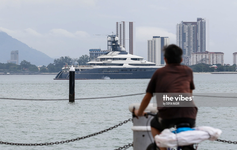 Tranquility, previously known as Equanimity, spotted in Penang