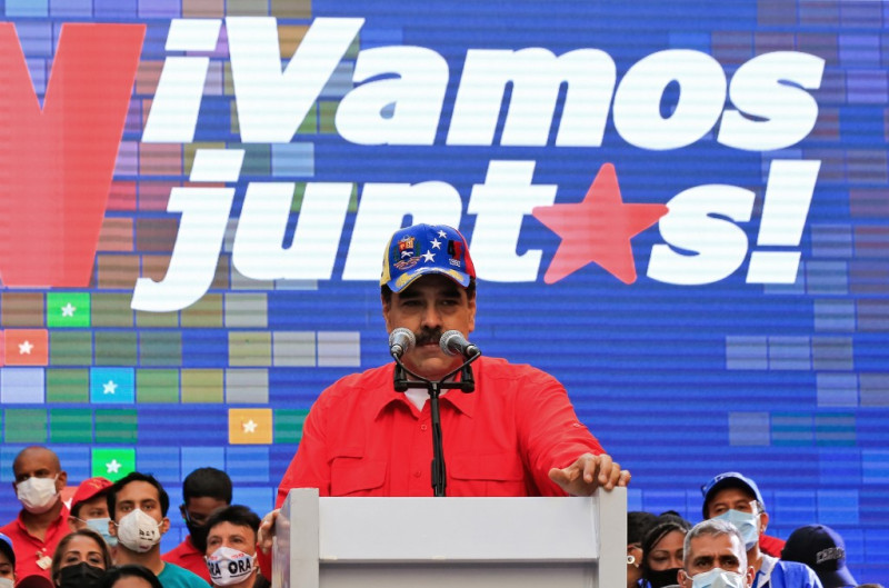 Maduro eyes victory in Venezuela poll amid opposition boycott