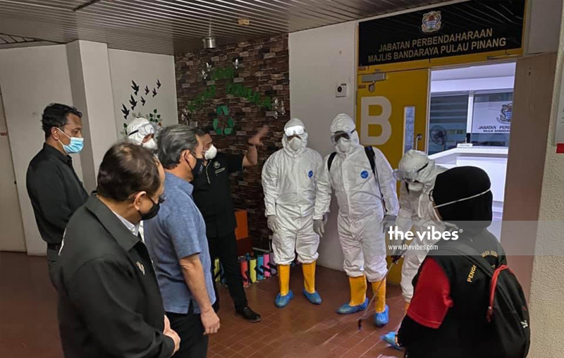 Penang Island City Council employee positive for Covid-19