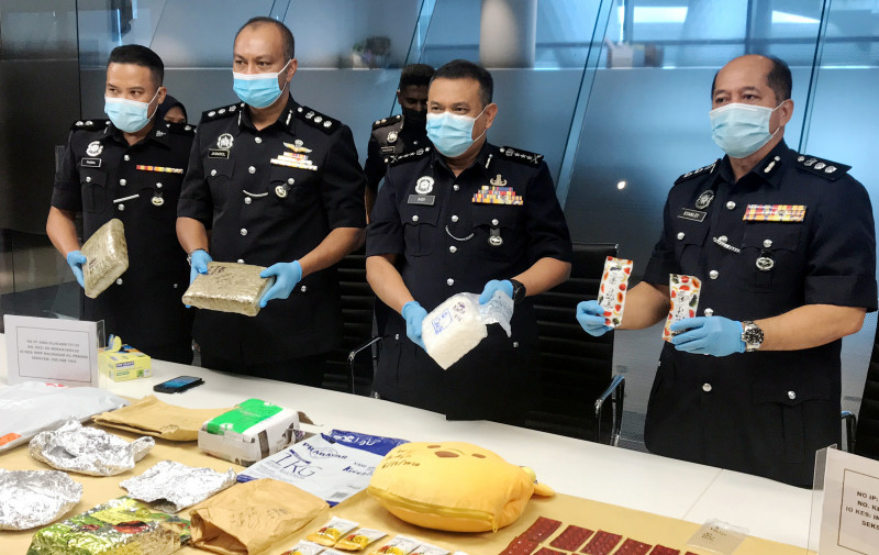 Those under 30 most arrested for narcotics-related offences in Sarawak