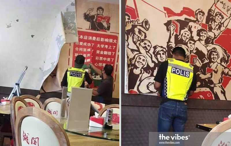 Couple behind Maoist-themed restaurants give statements to police