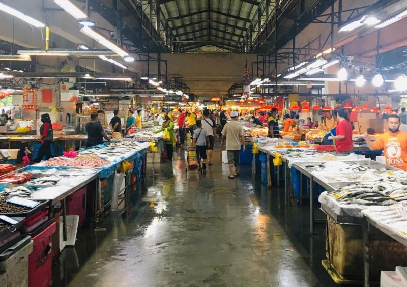 Covid-19 case at Johor market, week-long closure for sanitisation