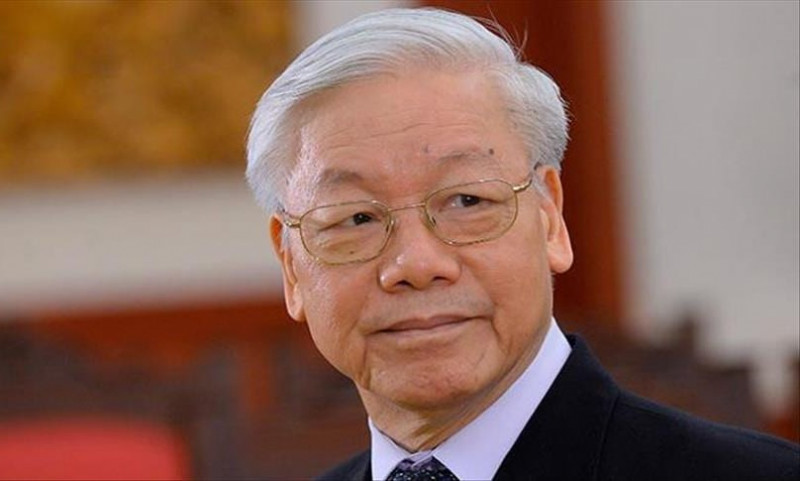 Vietnam re-elects party leader after secretive congress