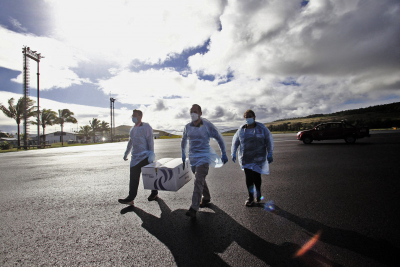 Easter Island begins vaccinating residents against Covid-19