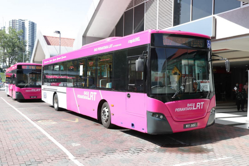 15 new routes for pink LRT feeder buses from Feb 18