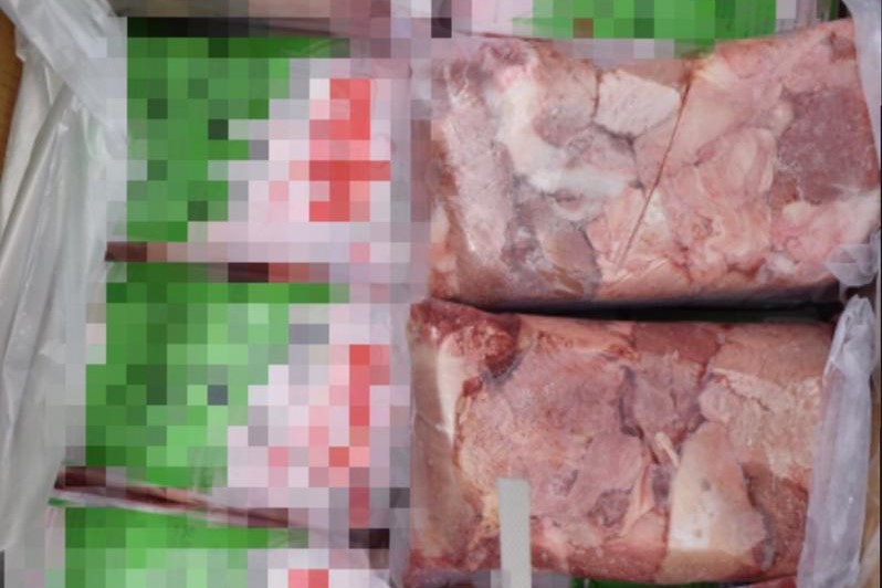 RM4 mil frozen buffalo meat with dubious halal logo seized in Penang