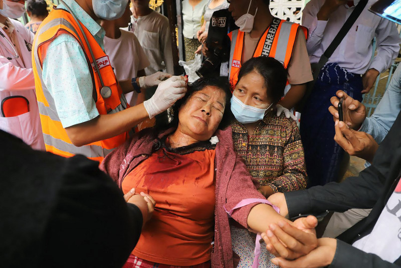 2 killed in bloodiest day of Myanmar anti-coup unrest