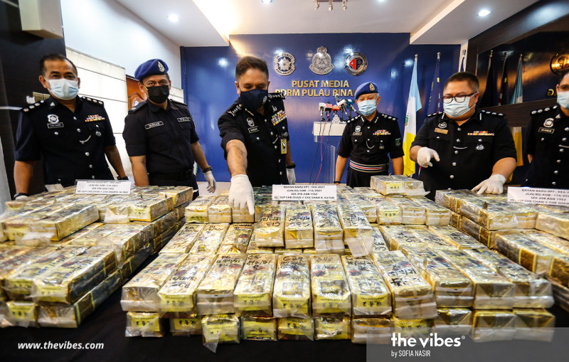 RM9.49 mil drug bust is Penang’s largest haul this year