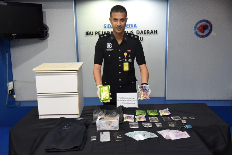 Cops foil KK drug syndicate, seize RM11,971 narcotics