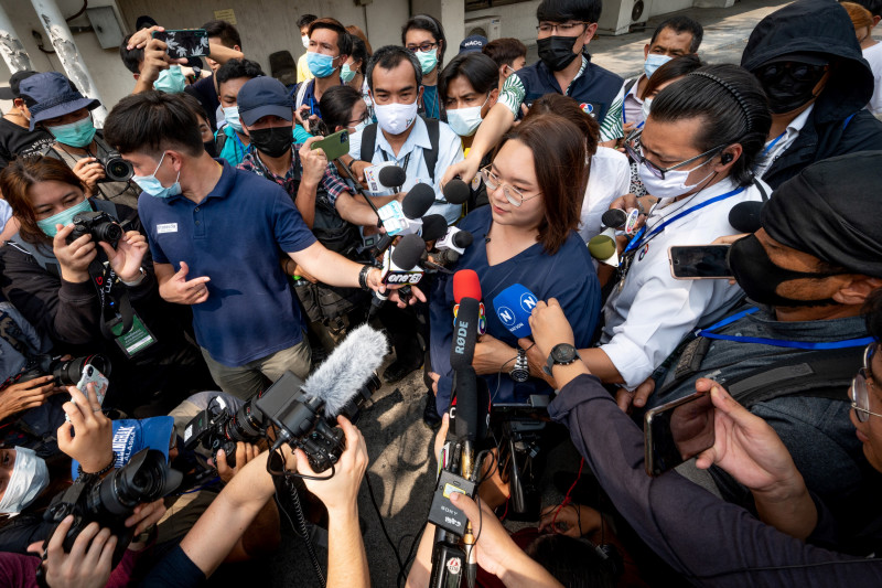 Thai pro-democracy leader trio denied bail