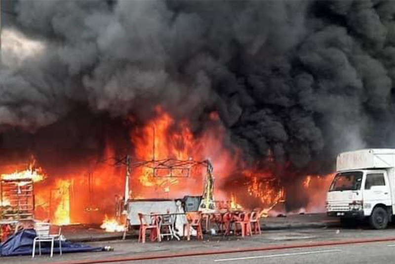 Help counter opens today for Datuk Keramat fire victims