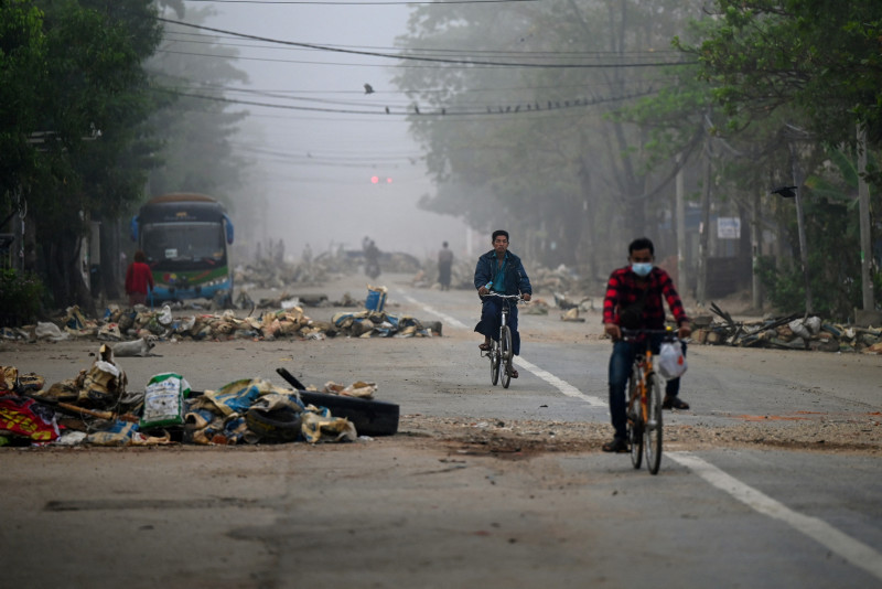 Crackdown triggers exodus from Myanmar’s biggest city