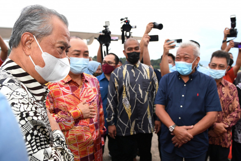 Muhyiddin arrives in Sabah for 2-day visit