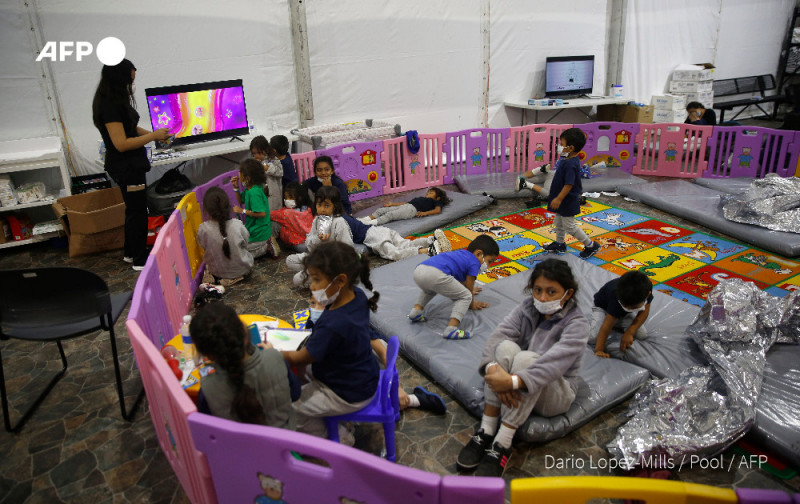 US opens army base for migrant kids as numbers mount