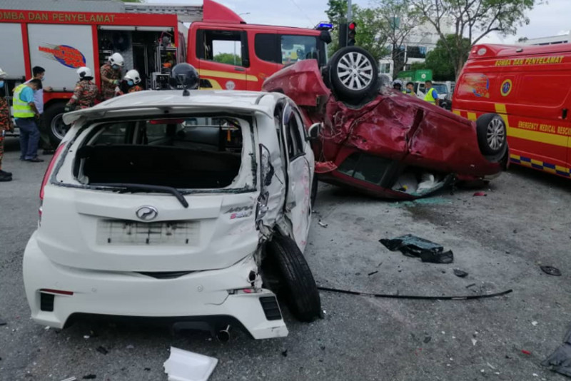 Late car-crash assailant was depressed, attacked disabled man before causing accident: PDRM