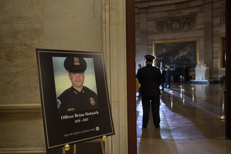 Cop in Capitol riot died from stroke, says coroner