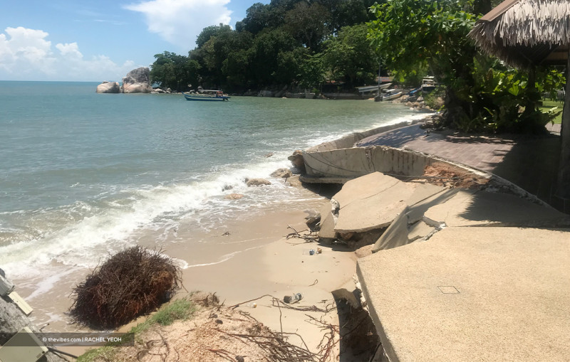 Erosion wreaks havoc on once charming Batu Ferringhi beach | Malaysia