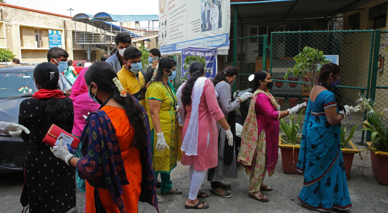 India sets grim record again with 414,188 Covid-19 cases