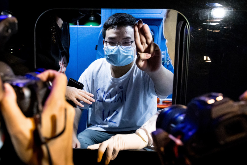 Hunger-striking Thai protest leader vows to keep fighting for royal reform