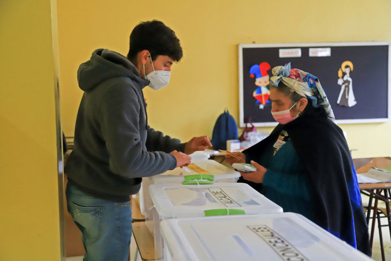 Chileans vote for body to rewrite dictatorship-era constitution
