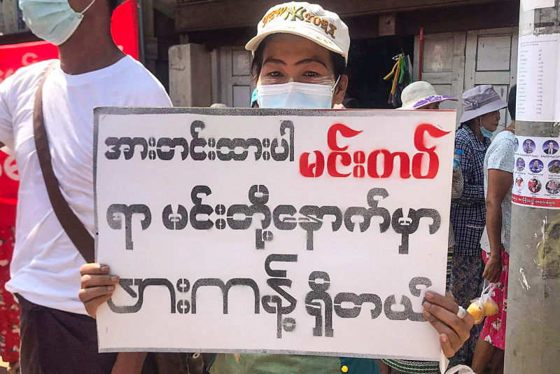 Anti-coup militia says at least five dead in Myanmar clashes