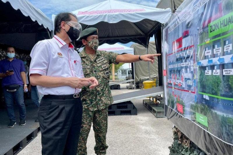 Kepala Batas Hospital field ICU to take in patients Tuesday