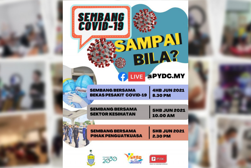 PYDC online dialogue with specialists and Covid-19 survivors aimed at Penang youth