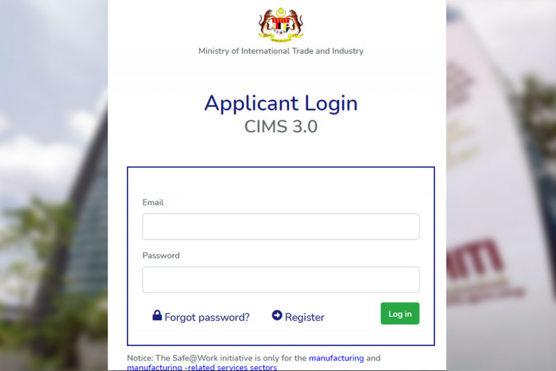 3.0 how miti cims to apply Daftar CIMS