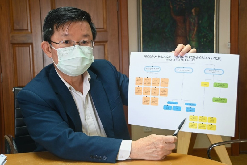 Penang must fulfil 3 conditions to gain herd immunity by October, says Chow