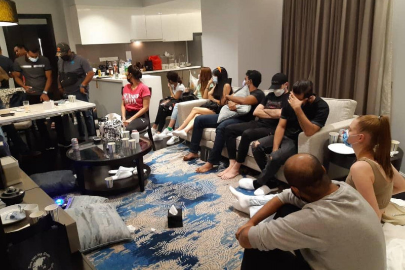 32 nabbed in private party raid at KL luxury hotel