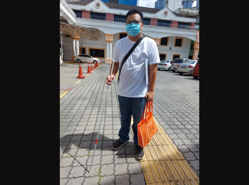 ‘I feel like dying’: blind Covid-19-positive man meets series of unfortunate events