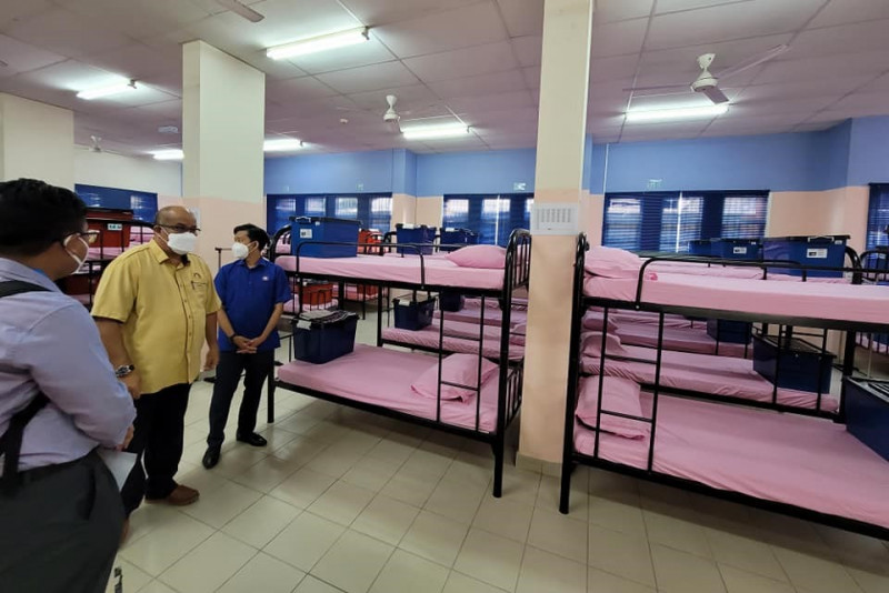 Johor’s new Covid-19 centre to house women, pregnant mums, kids below 12