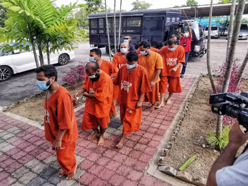 3-day remand for 49 suspects involved in Juru Aidiladha prayers
