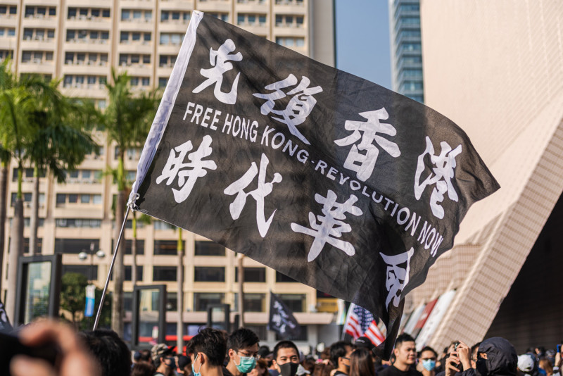 Hong Kong court convicts man in first national security trial