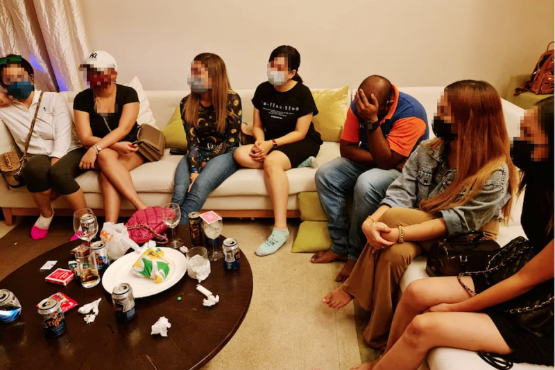 Teen, civil servant among 15 arrested in ‘wild party’ raid