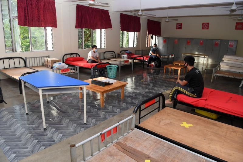 With cases shooting up, 2 Kuching school hostels turn Covid-19 treatment hubs