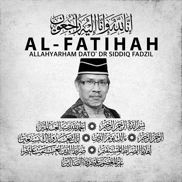 Institut Darul Ehsan chairman Siddiq Fadzil dies