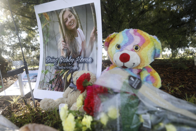 ‘Be inspired’ by Petito, father says at slain traveller’s funeral