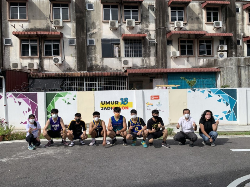 Undi18 joins Penang’s street art scene